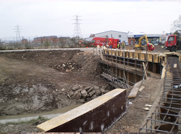 Residential piling works at Totteridge, London